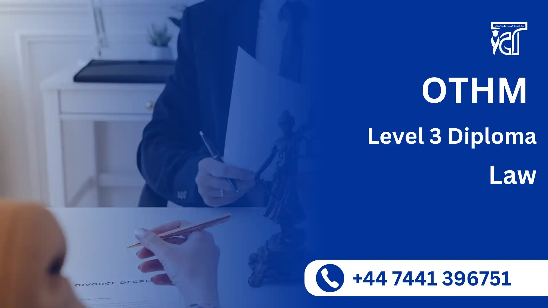 OTHM Level 3 Diploma in Law