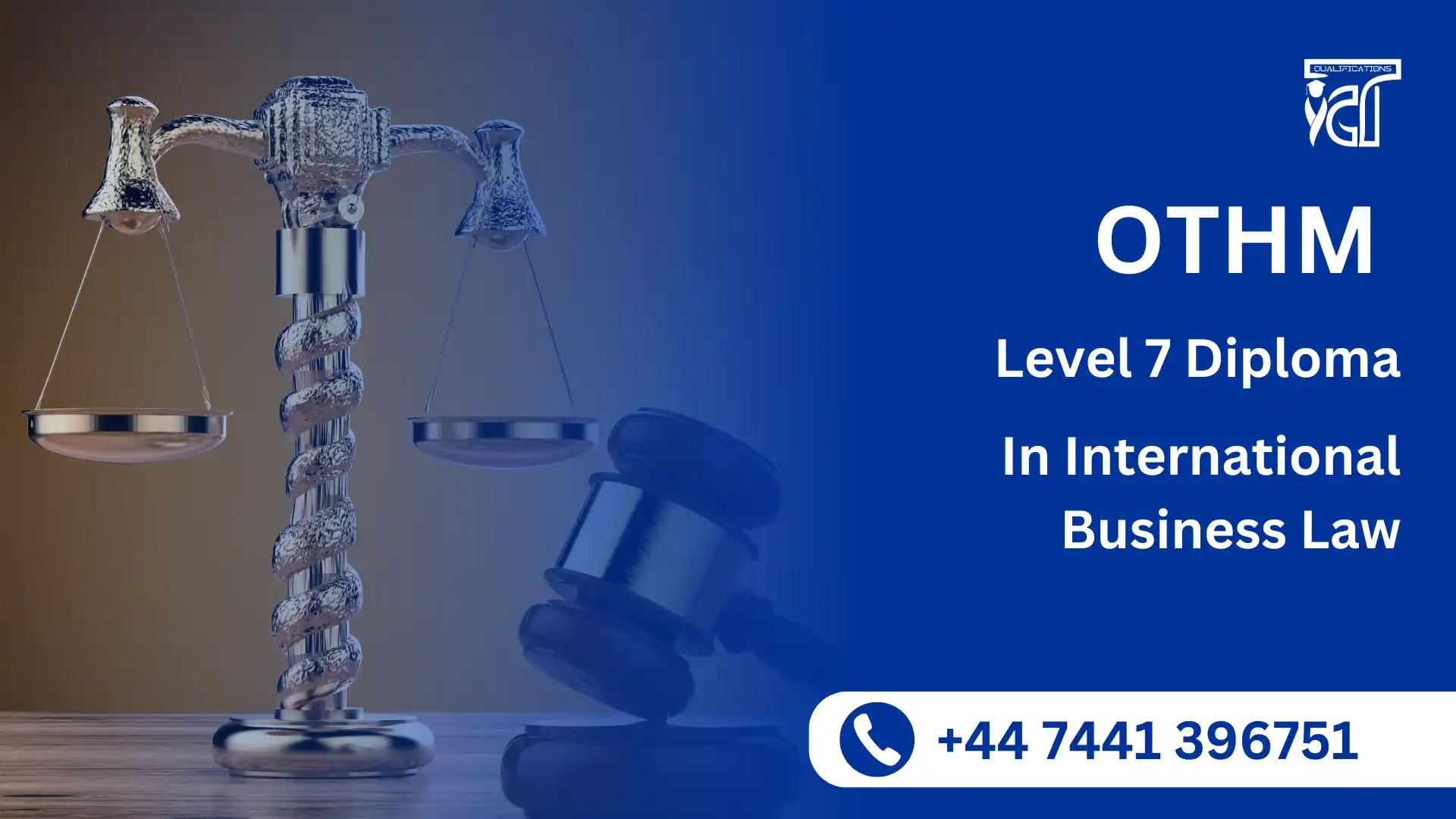 OTHM Level 7 Diploma in International Business Law
