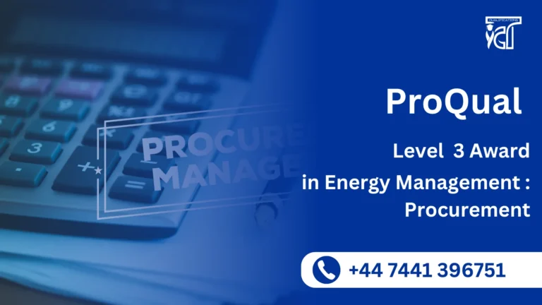 ProQual Level 3 Award in Energy Management : Procurement