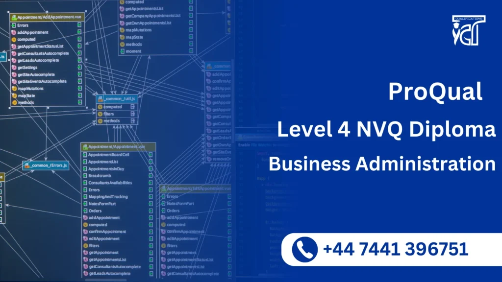 ProQual Level 4 NVQ Diploma in Business Administration 6 ProQual Level 4 NVQ Diploma in Business Administration