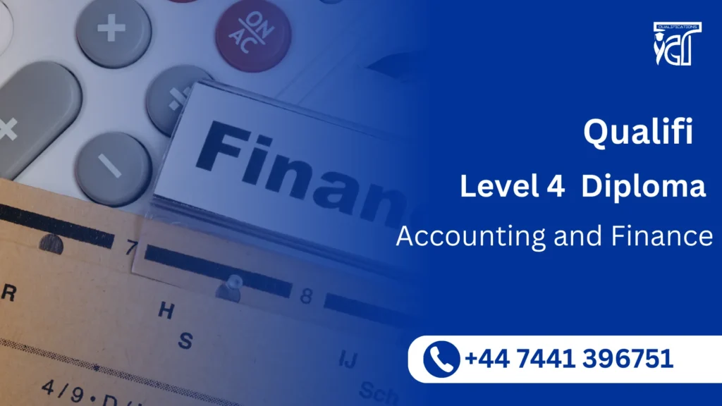 Qualifi Level 4 Diploma in Accounting and Finance