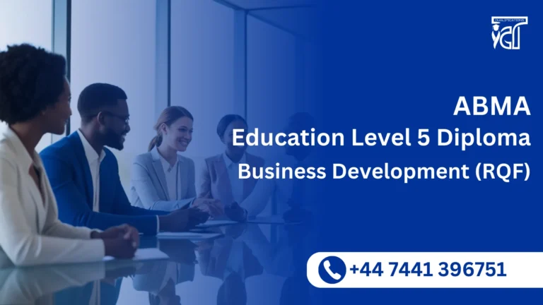 ABMA Education Level 5 Diploma in Business Management (RQF)