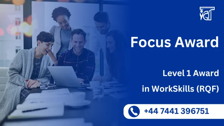 Focus Awards Level 1 Award in WorkSkills (RQF)