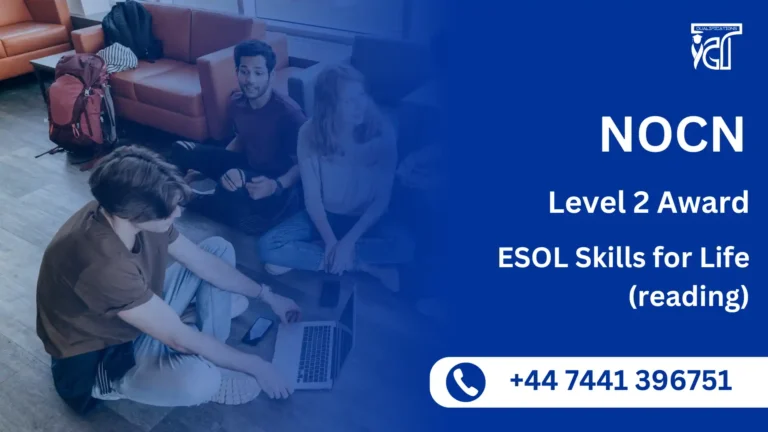 NOCN Level 2 Award in ESOL Skills for Life (reading)