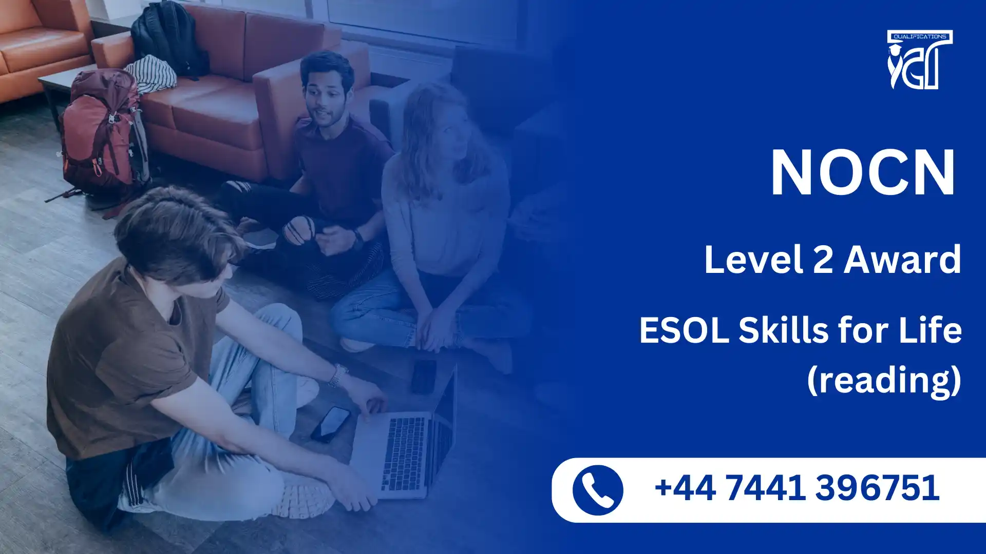 NOCN Level 2 Award in ESOL Skills for Life (reading)