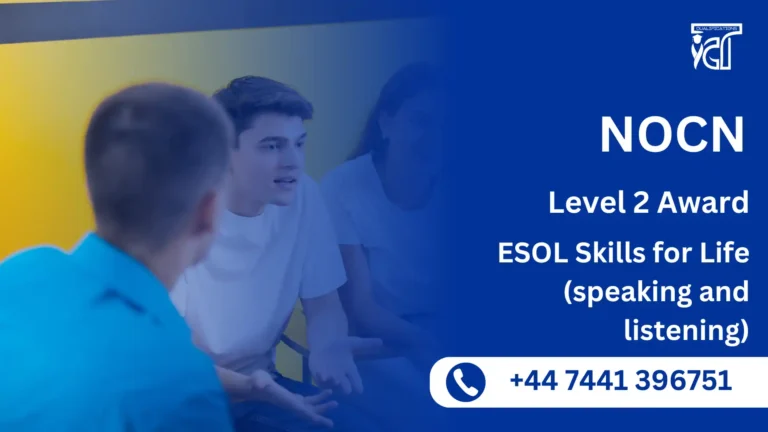 NOCN Level 2 Award in ESOL Skills for Life (speaking and listening)
