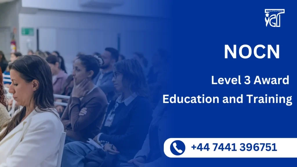 NOCN Level 3 Award in Education and Training