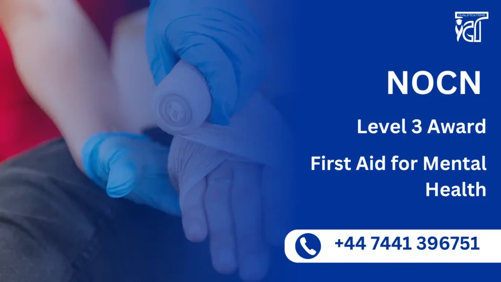 NOCN Level 3 Award in First Aid for Mental Health
