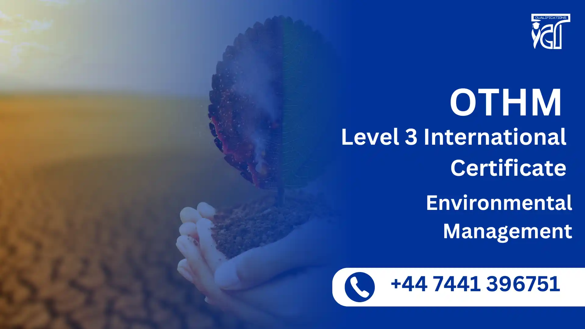 OTHM Level 3 International Certificate in Environmental Management