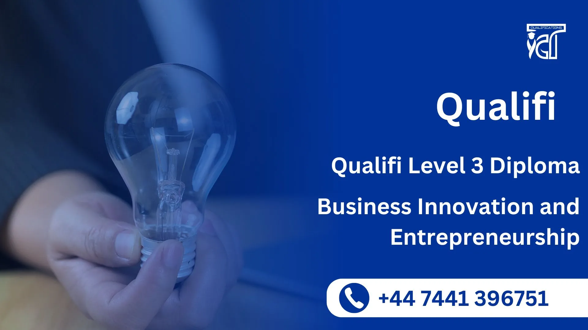 Qualifi Level 3 Diploma in Business Innovation and Entrepreneurship