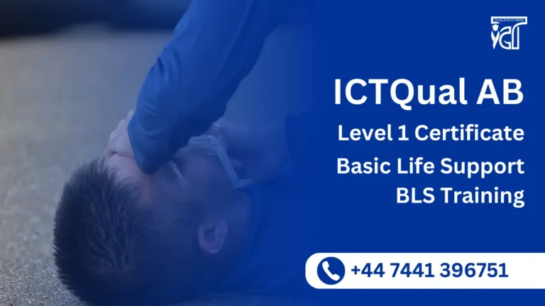 ICTQual AB Level 1 Certificate in Basic Life Support BLS Training