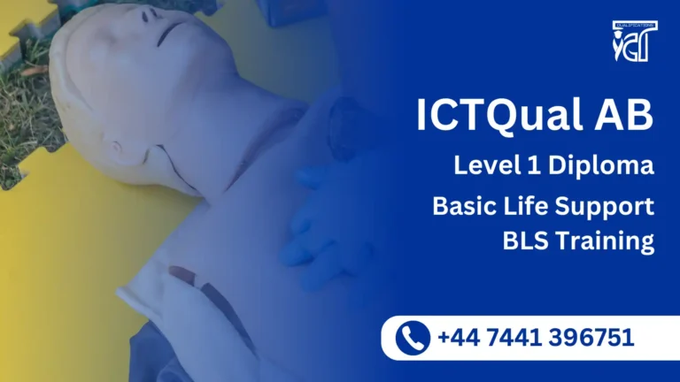 ICTQual AB Level 1 Diploma in Basic Life Support BLS Training