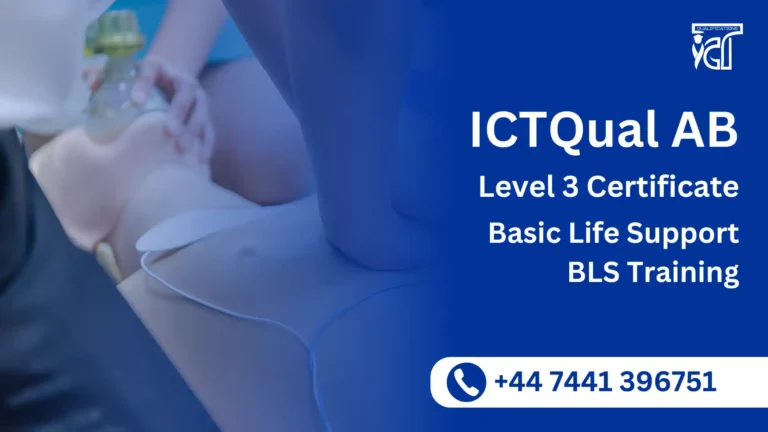 ICTQual AB Level 3 Certificate in Basic Life Support BLS Training