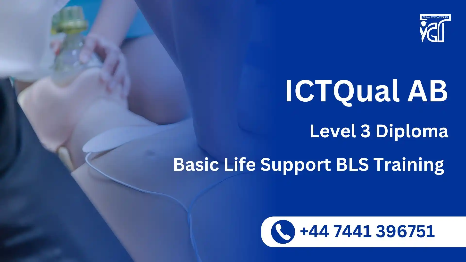 ICTQual AB Level 3 Diploma in Basic Life Support BLS Training