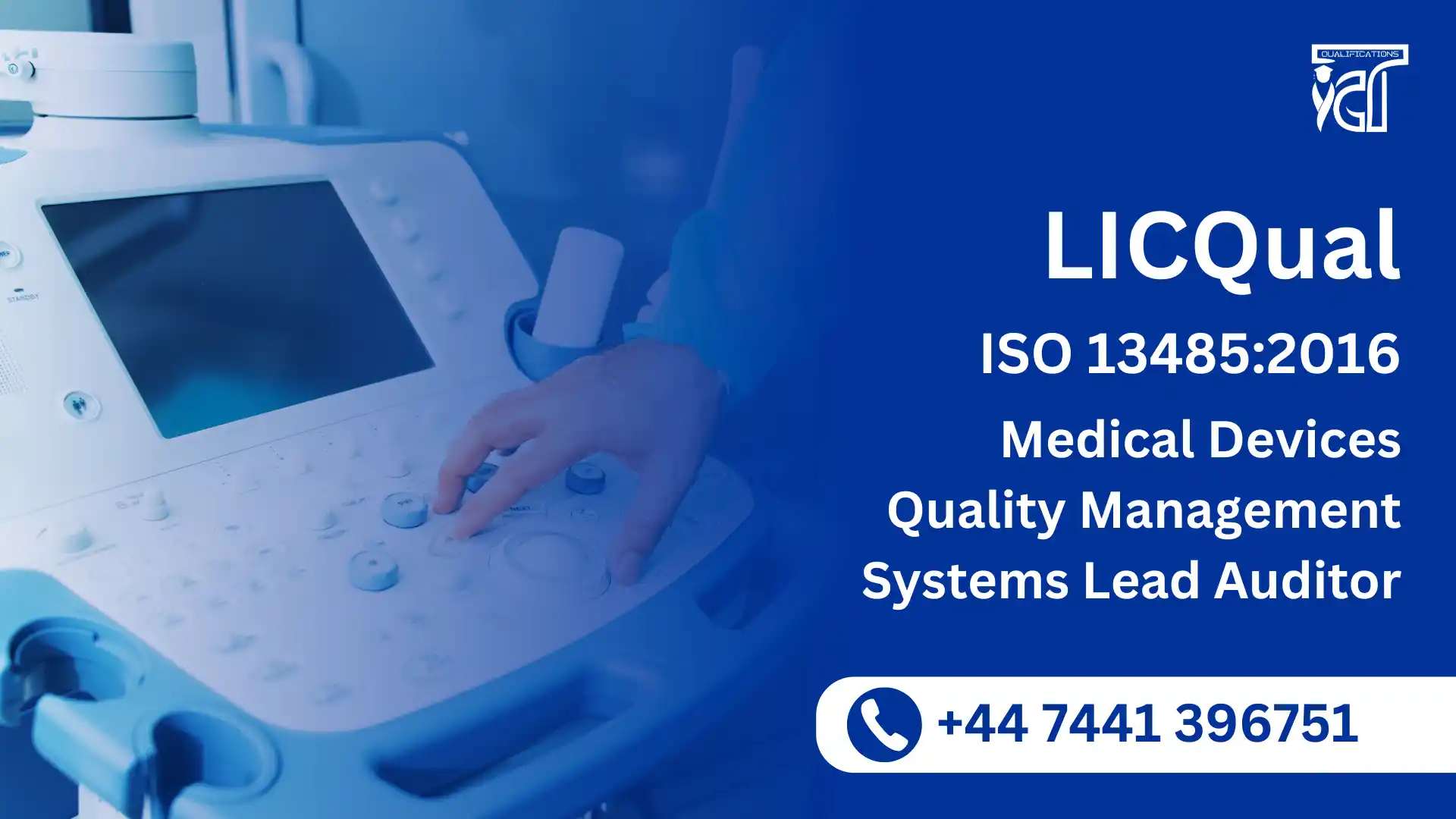 LICQual ISO 13485:2016 Medical Devices Quality Management Systems Lead Auditor