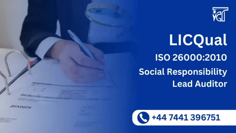 LICQual ISO 26000:2010 Social Responsibility Lead Auditor