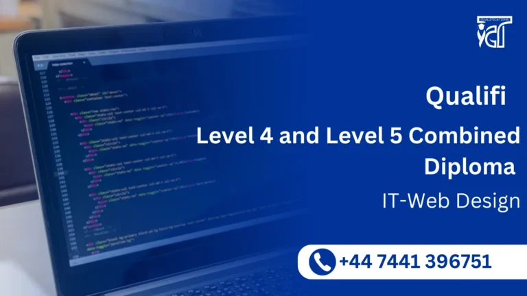 Qualifi Level 4 and Level 5 Combined Diploma in IT-Web Design