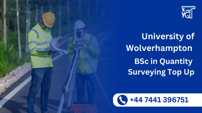 University of Wolverhampton BSc in Quantity Surveying Top Up