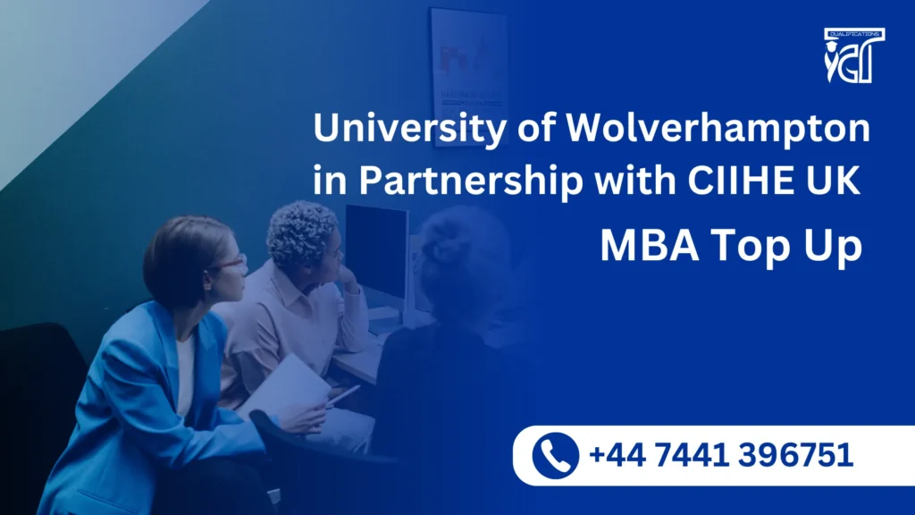 University of Wolverhampton MBA Top Up