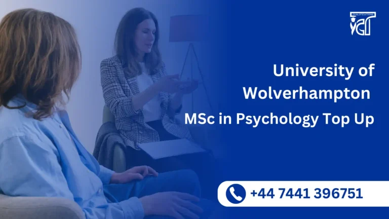 University of Wolverhampton MSc in Psychology Top Up