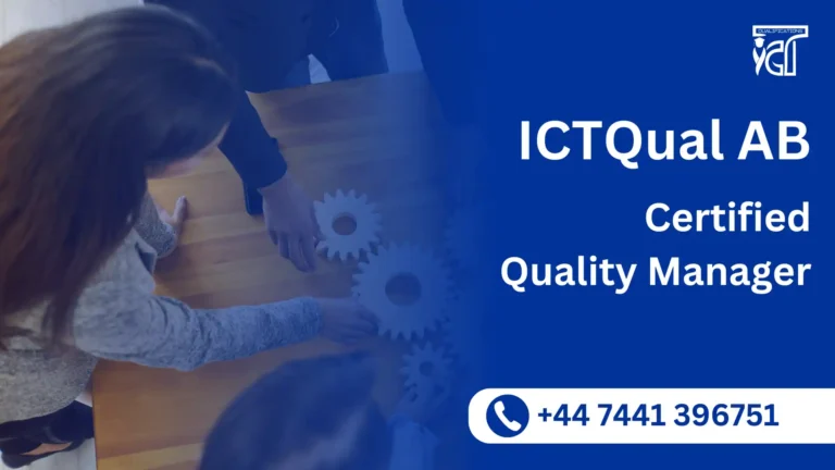 ICTQual AB Certified Quality Manager