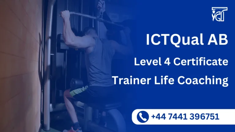 ICTQual AB Level 4 Certificate in Trainer Life Coaching