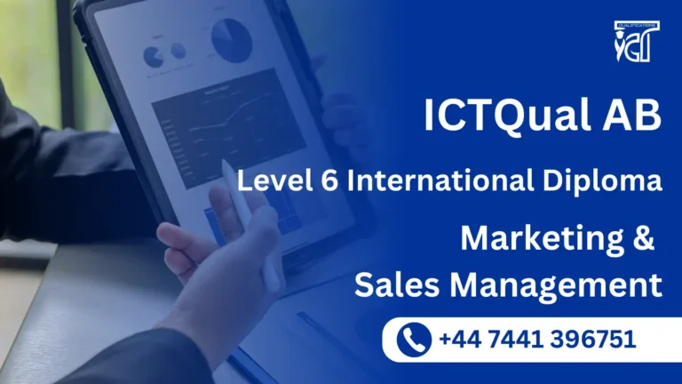 ICTQual AB Level 6 International Diploma in Marketing & Sales Management