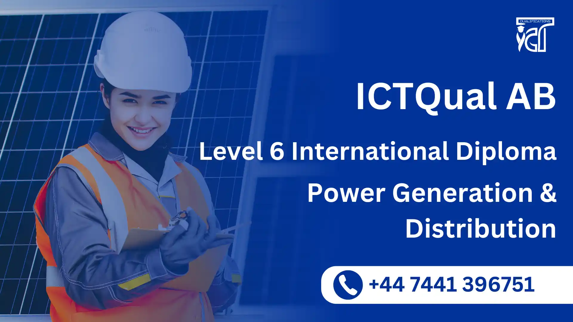 ICTQual AB Level 6 International Diploma in Power Generation & Distribution
