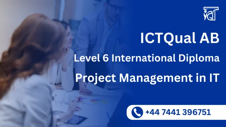ICTQual AB Level 6 International Diploma in Project Management in IT