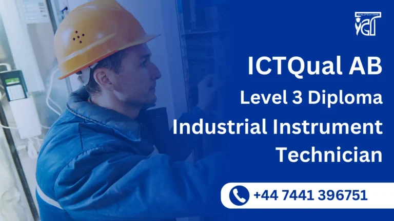 ICTQual AB Level 3 Diploma in Industrial Instrument Technician