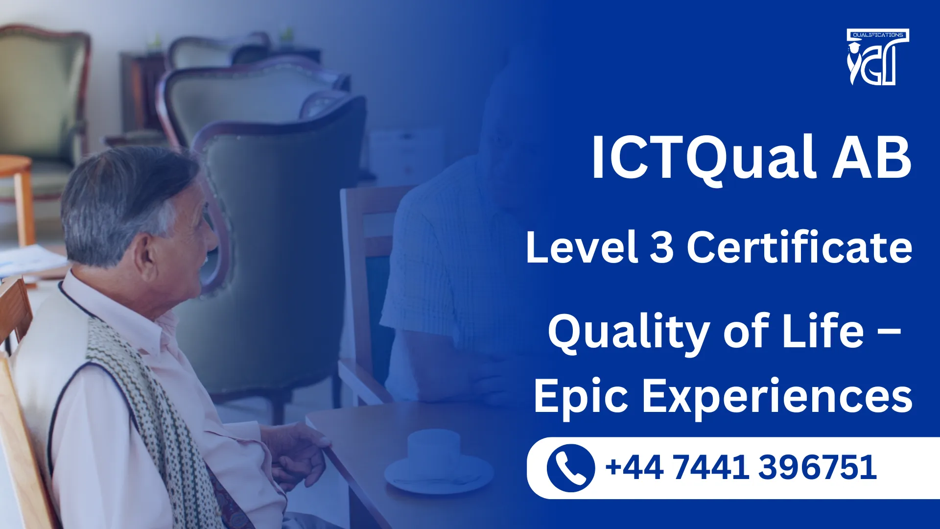 ICTQual AB Level 3 Certificate in Quality of Life – Epic Experiences