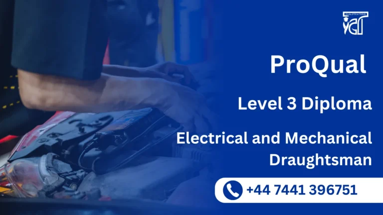 ProQual Level 3 Diploma for Electrical and Mechanical Draughtsman