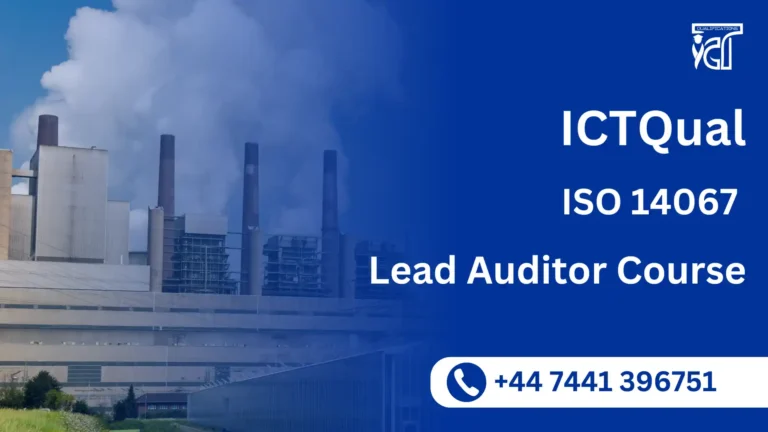 ICTQual ISO 14067 Lead Auditor Course
