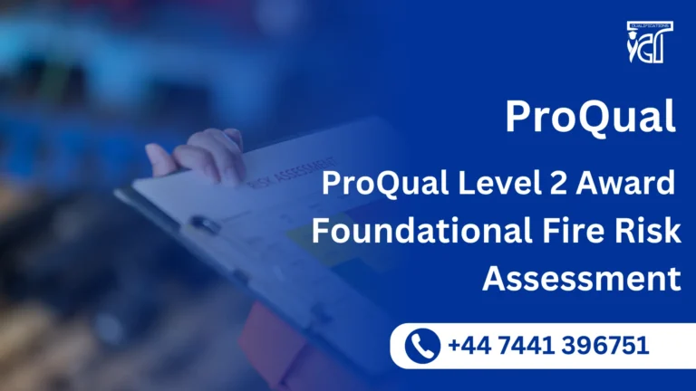 ProQual Level 2 Award in Foundational Fire Risk Assessment