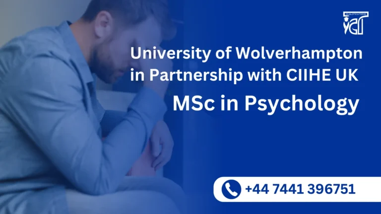 University of Wolverhampton MSc in Psychology