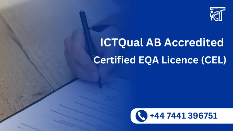 ICTQual AB Accredited Certified EQA Licence (CEL)