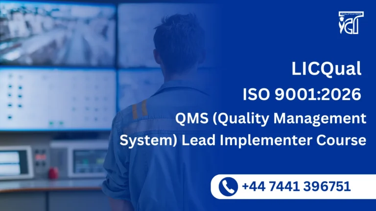 LICQual ISO 9001:2026 QMS (Quality Management System) Lead Implementer Course