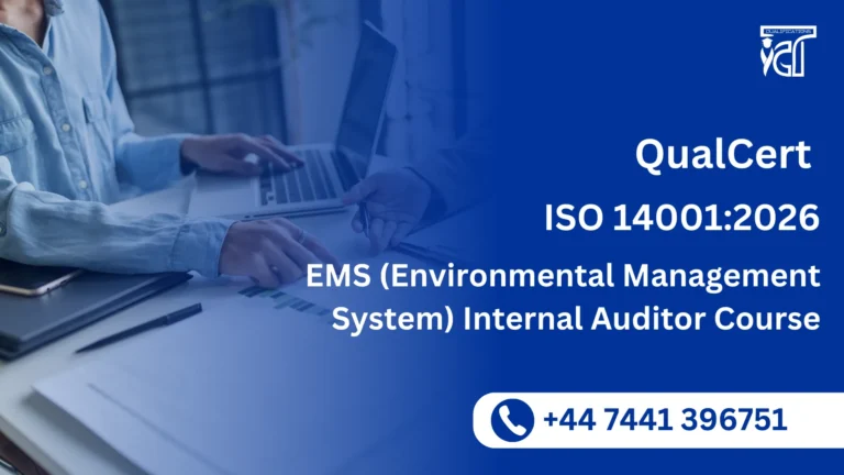 QualCert ISO 14001:2026 EMS (Environmental Management System) Internal Auditor Course