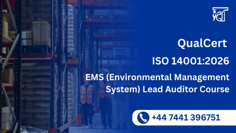 QualCert ISO 14001:2026 EMS (Environmental Management System) Lead Auditor Course