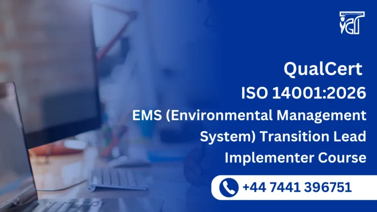 QualCert ISO 14001:2026 EMS (Environmental Management System) Transition Lead Implementer Course