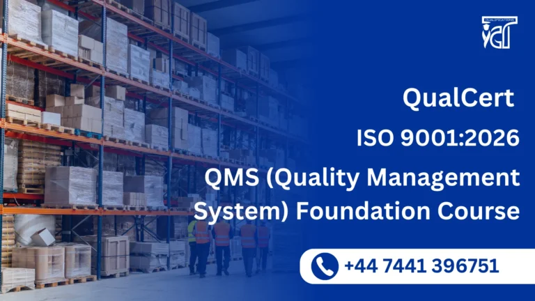 QualCert ISO 9001:2026 QMS (Quality Management System) Foundation Course