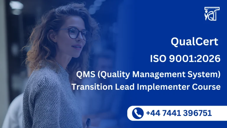QualCert ISO 9001:2026 QMS (Quality Management System) Transition Lead Implementer Course