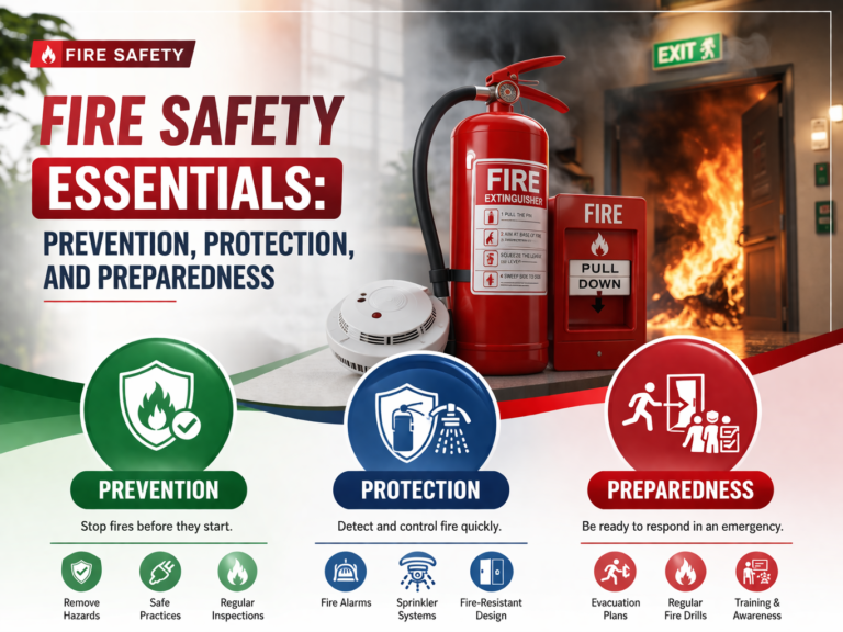 Fire Safety Essentials: Prevention, Protection, and Preparedness