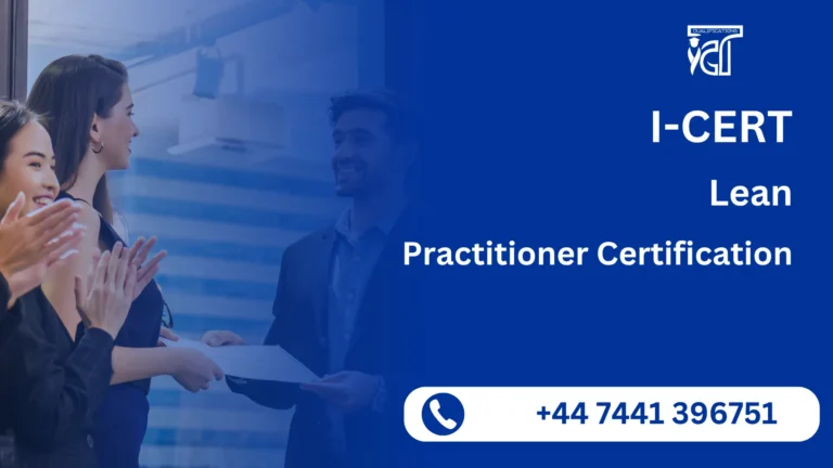 I-CERT Lean Practitioner Certification