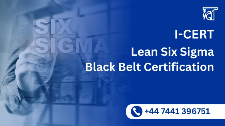 I-CERT Lean Six Sigma Black Belt Certification