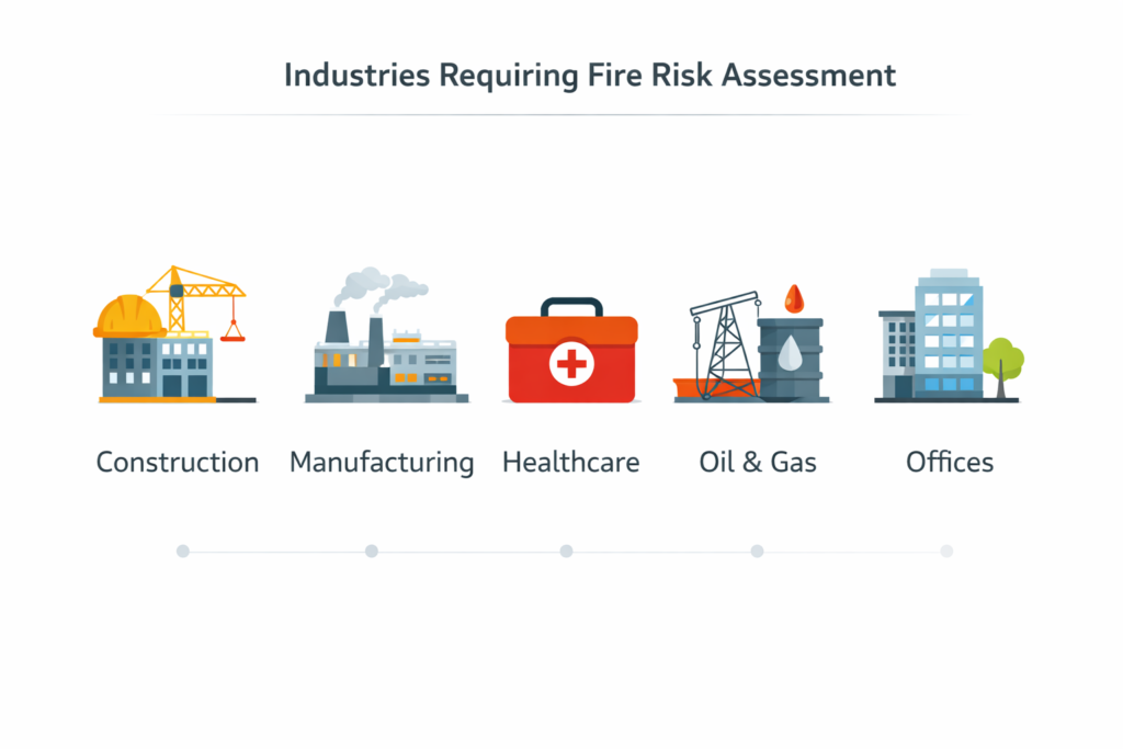Fire Risk Assessment: Step-by-Step Guide for Workplace Safety 7 Industries needing fire risk assessments