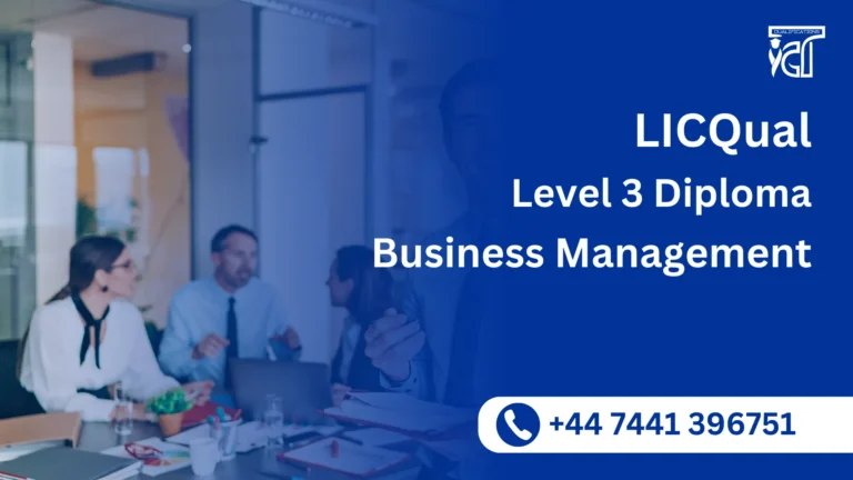 LICQual Level 3 Diploma in Business Management