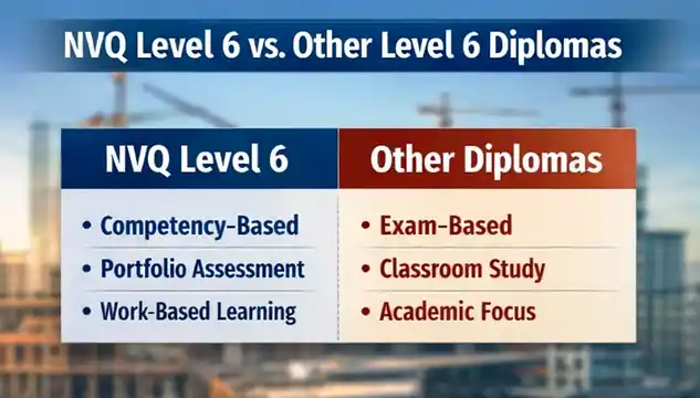 NVQ Level 6 vs Other Diplomas
