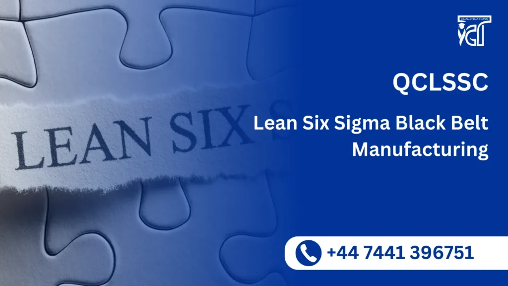 QCLSSC Lean Six Sigma Black Belt Certification