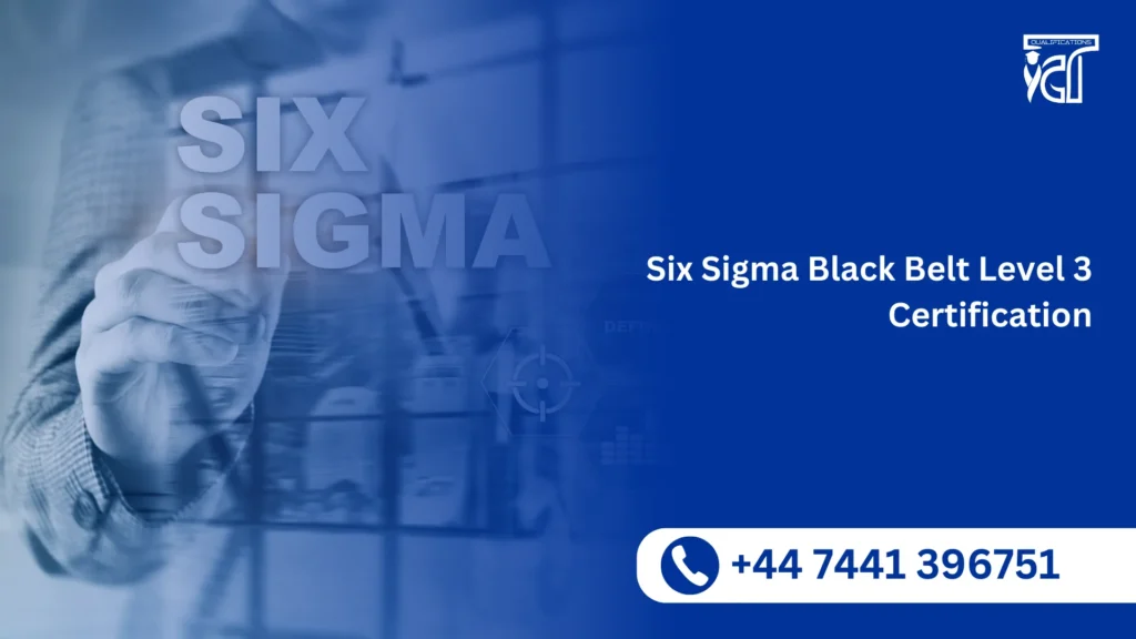 QCLSSC Six Sigma Black Belt Level 3 Certification